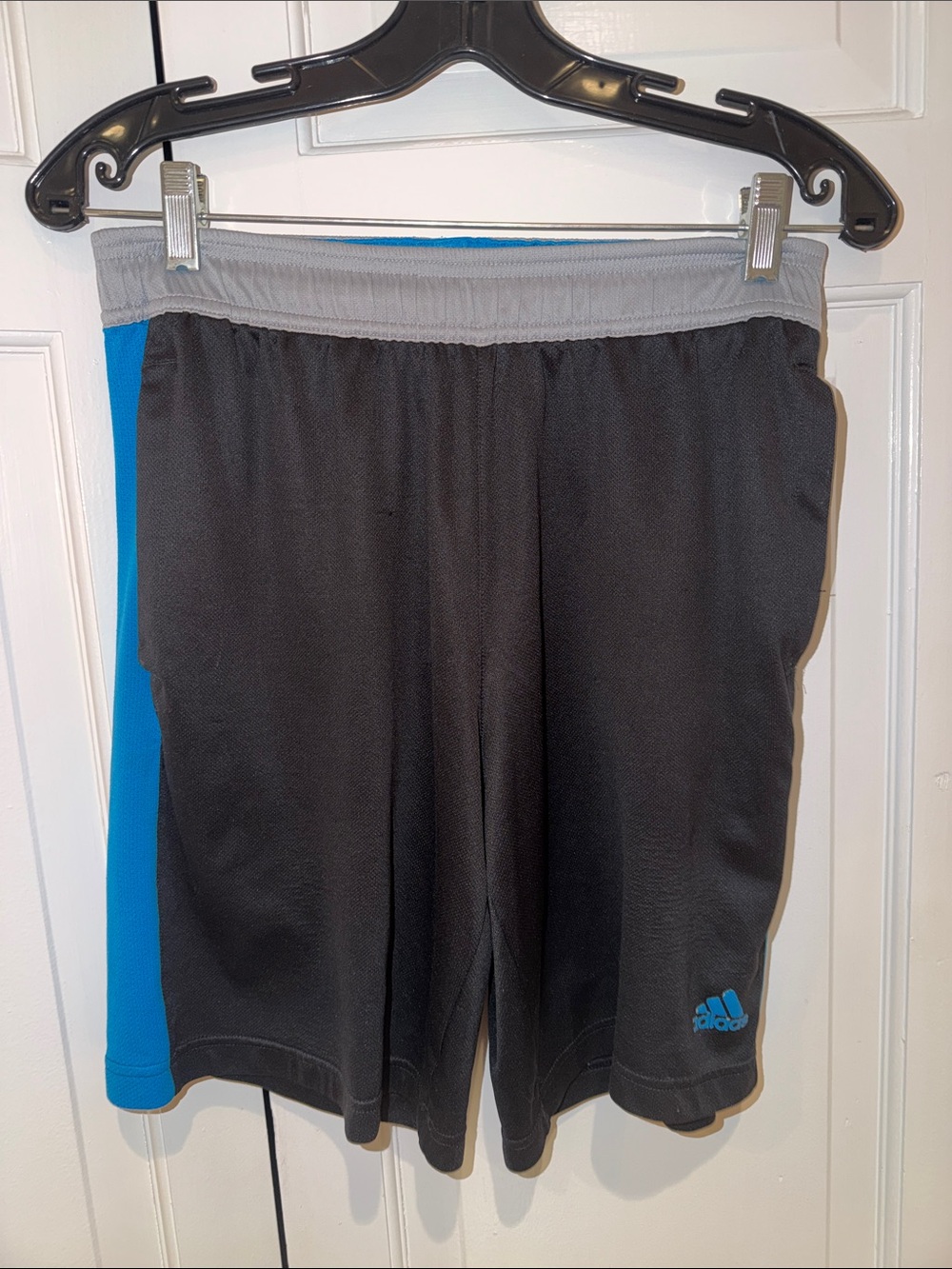adidas Black and Blue Performance Sports Shorts